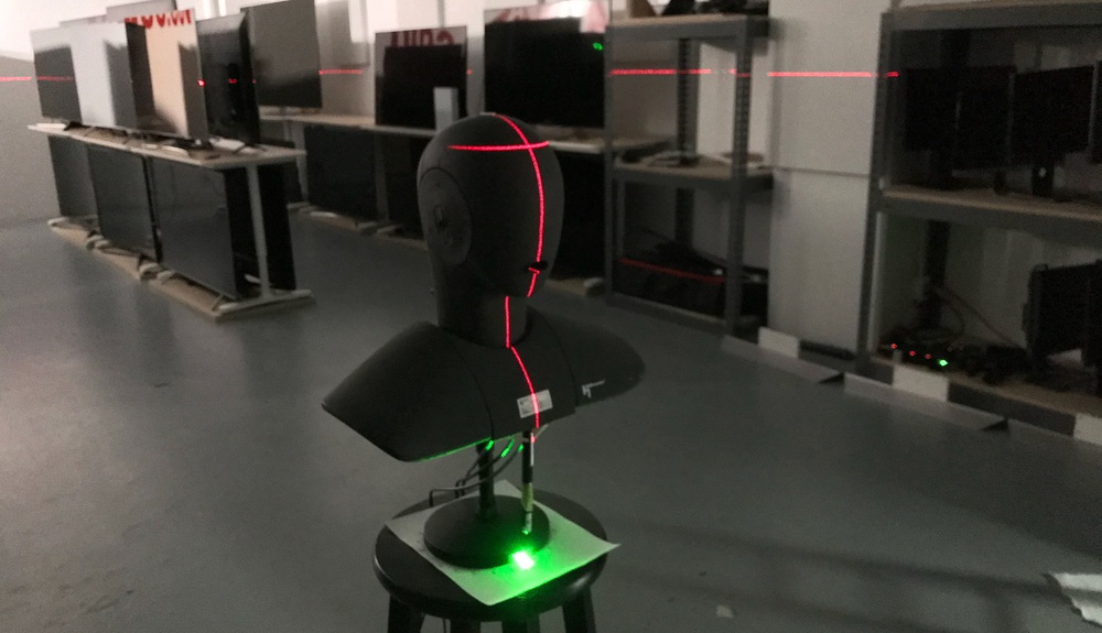A picture of our reference PRTF setup.
