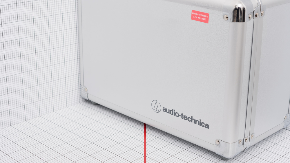 The Audio-Technica ATH-ADX3000's case has a large volume.
