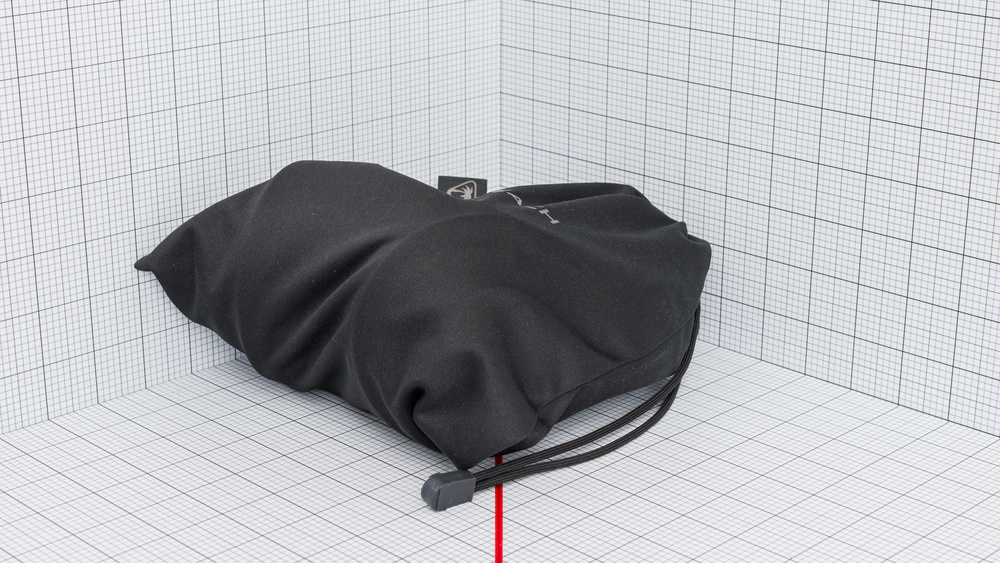 The Turtle Beach Atlas Air's soft pouch.