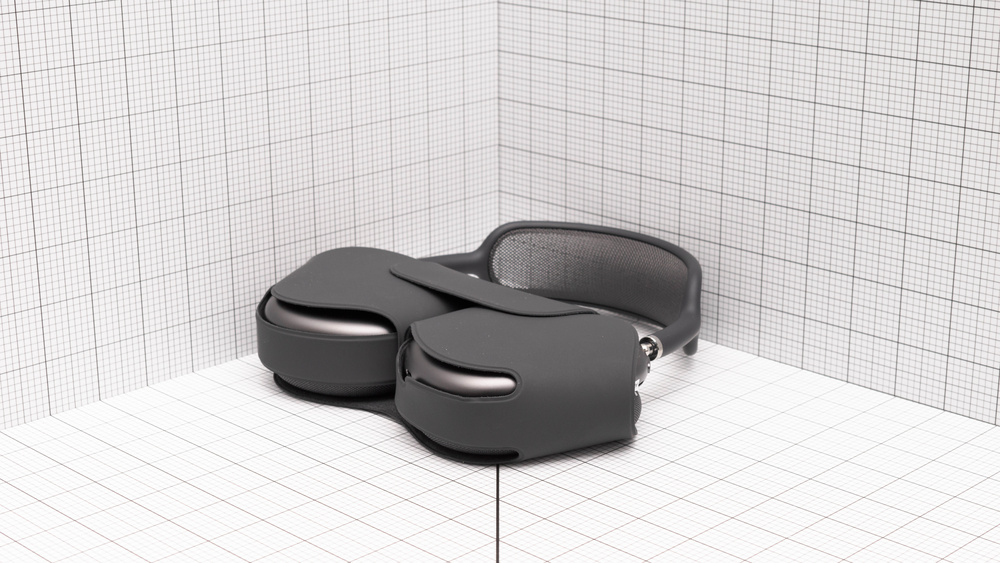 The Apple AirPods Max come with a sleeve that automatically puts the headphones into a sleep mode.