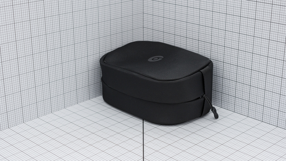 The Beats Studio Pro Wireless' soft case.