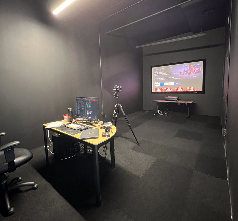 Test room overview