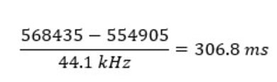 Calculation example