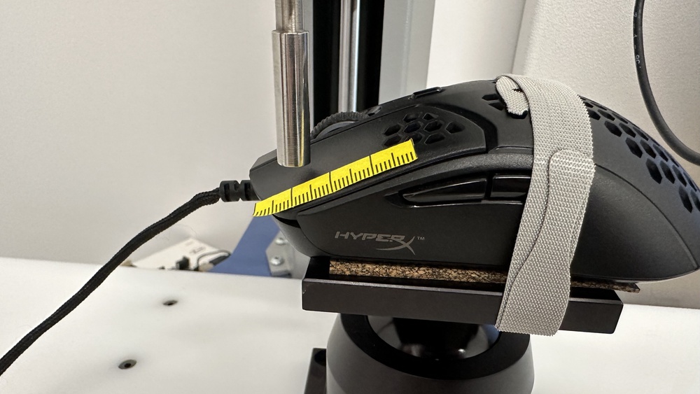 Flat main button actuation