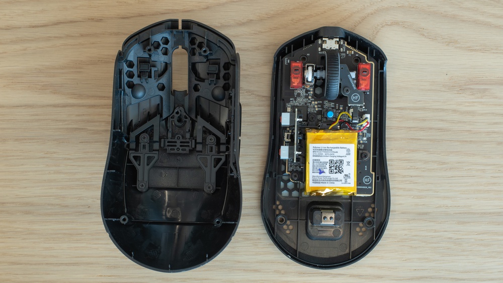 HyperX Pulsefire Haste 2 Wireless internals