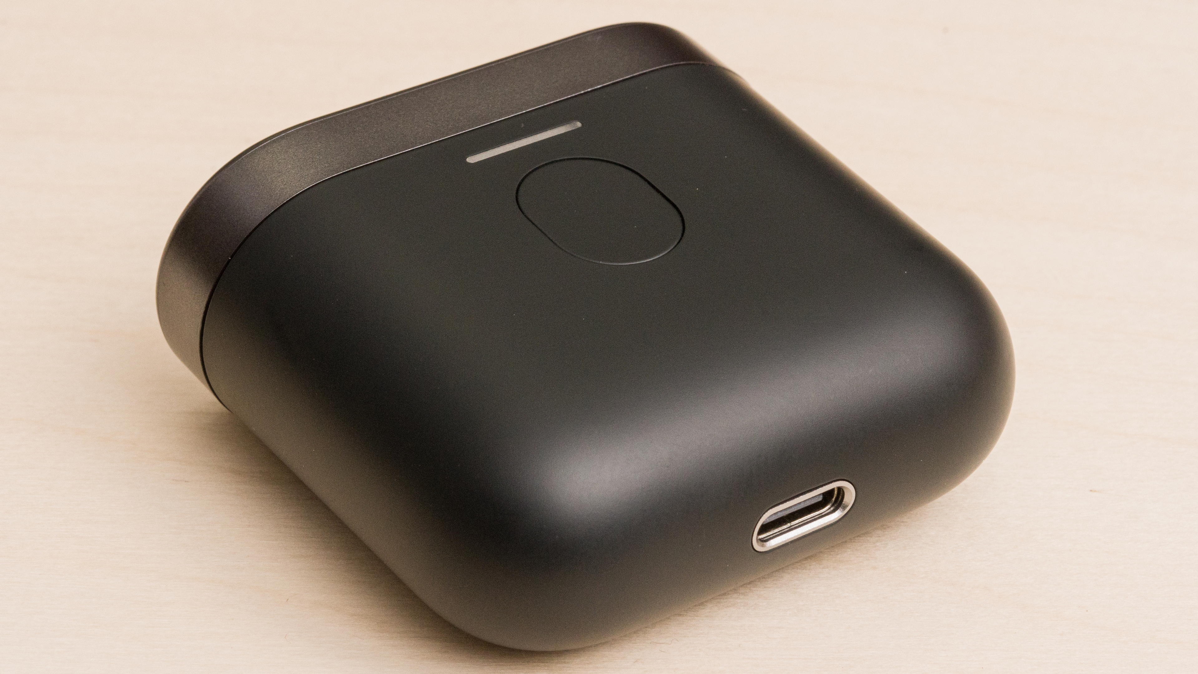 Bowers & Wilkins Pi7 S2's wireless transmitter carrying case.