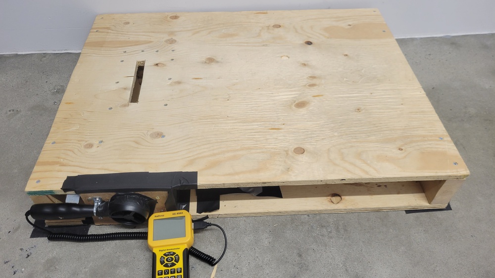 Initial test rig for non-robot vacuums