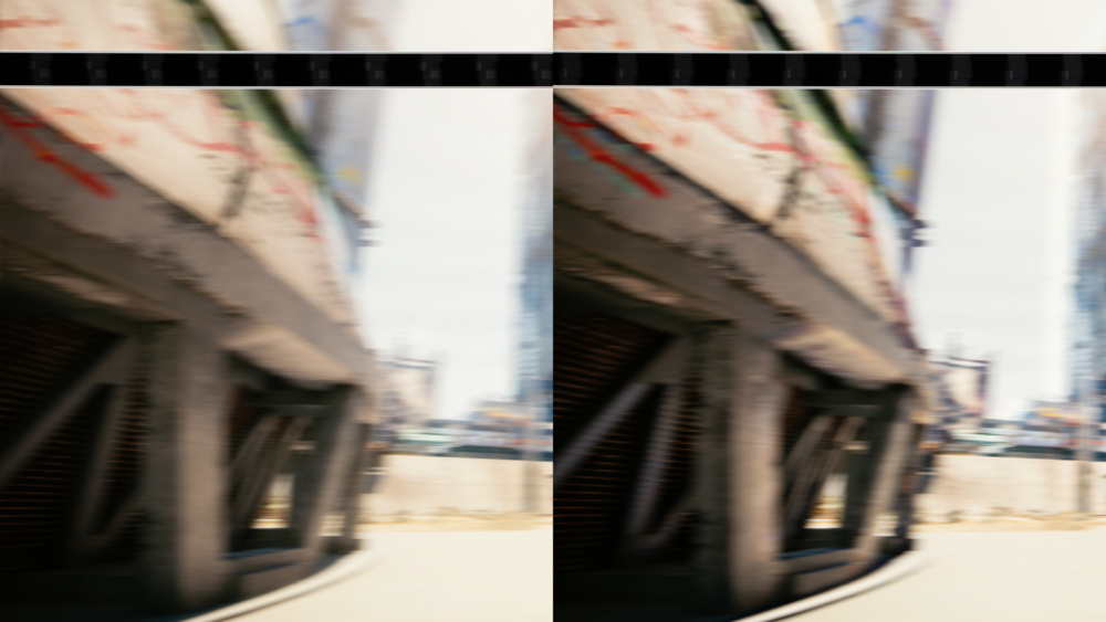 2 OD settings: Left is fast, Right is Fastest