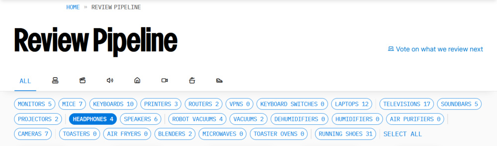 A screenshot shows the landing page of the Review Pipeline.