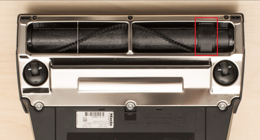 Miele Dynamic U1 Powerline belt location