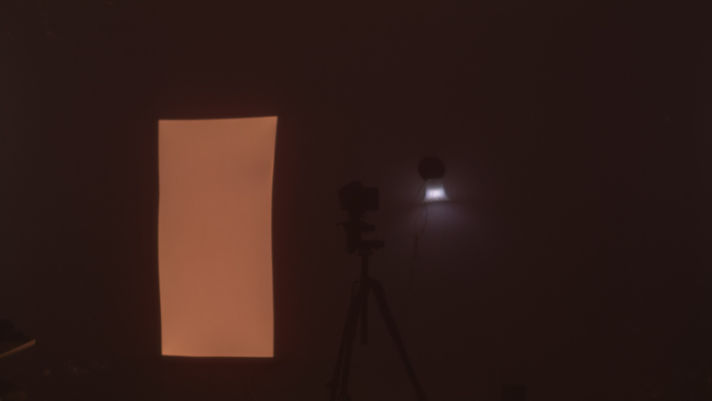 Subtle reflections on the Sony A95L OLED.