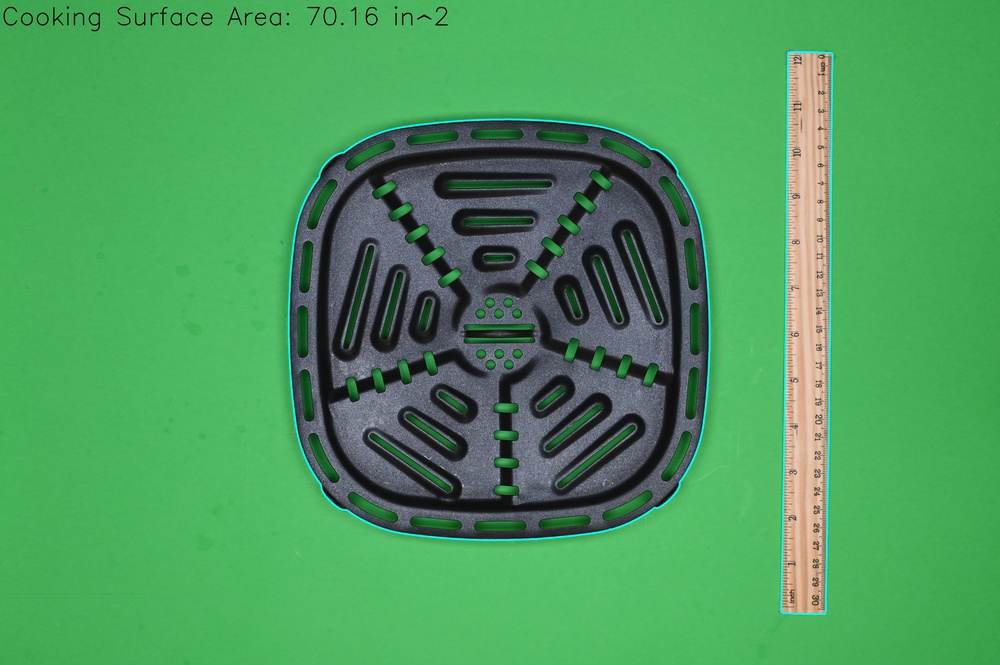 The Beautiful 6qt Digital's cooking capacity photo.