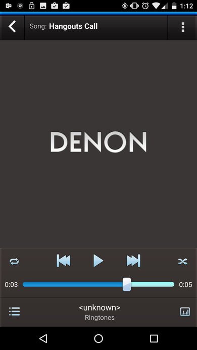 Denon  AHGC20 Globe Cruiser In-App Player